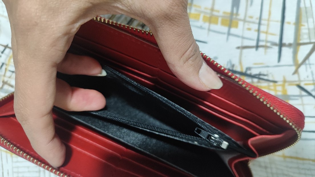 Tommy Hilfiger Renkli Deri Fermuarlı Kadın Cüzdan - Görsel 4