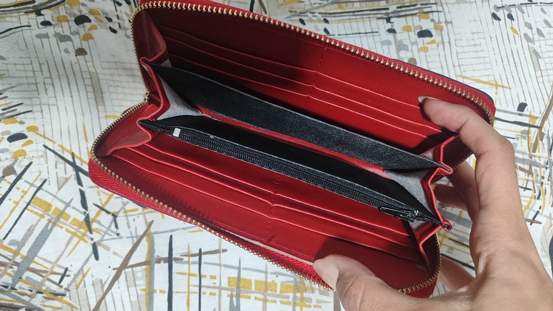 Tommy Hilfiger Renkli Deri Fermuarlı Kadın Cüzdan - Görsel 3