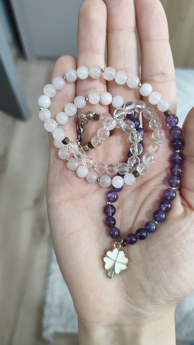 kadın gerçek taş kolye - Görsel 3