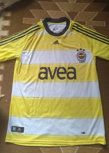 Sarı Beyaz Erkek Kısa Kollu Forma