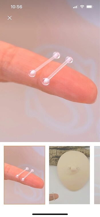 Diğer Allerjenik nipple piercing