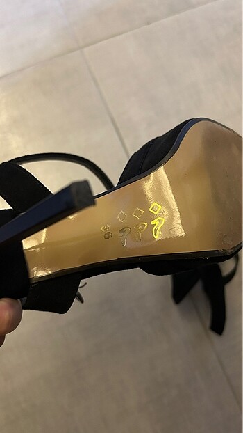 36 Beden Bambi topuklu
