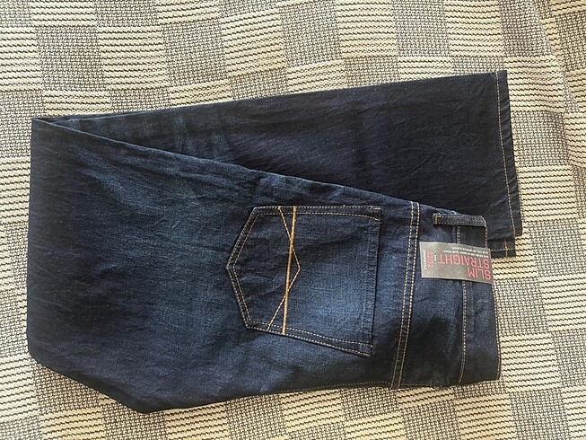 Aeropostale Koyu Mavi Erkek Kot Pantolon Jean