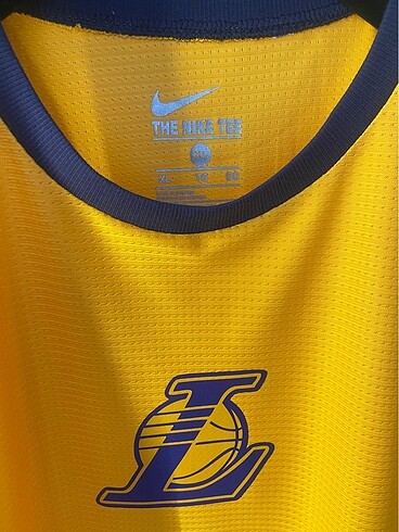 Nike Nike Lakers Baskılı Erkek Tshirt