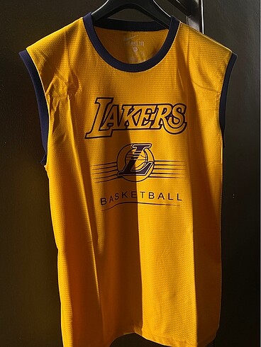 Lakers Baskılı Erkek Sporcu Tshirt