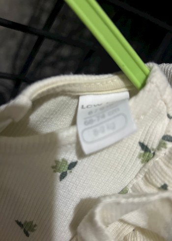 Kız Çocuk Fırfırlı Nakışlı Beyaz Elbise - Görsel 2