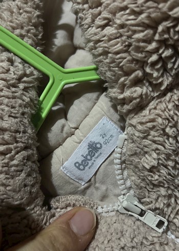 Gri Erkek Çocuk Peluş Mont - Görsel 5