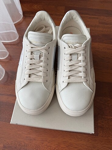 Santoni beyaz sneakers