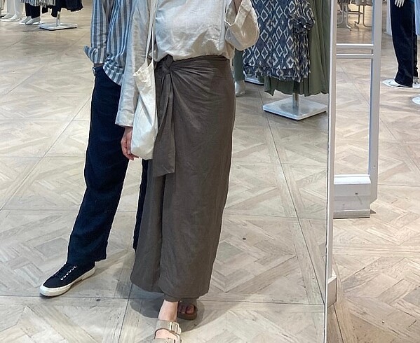Suud Collection Suud kahverengi anvelop etek