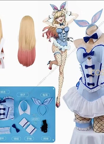 M beden Marin kitagawa bunny cosplay