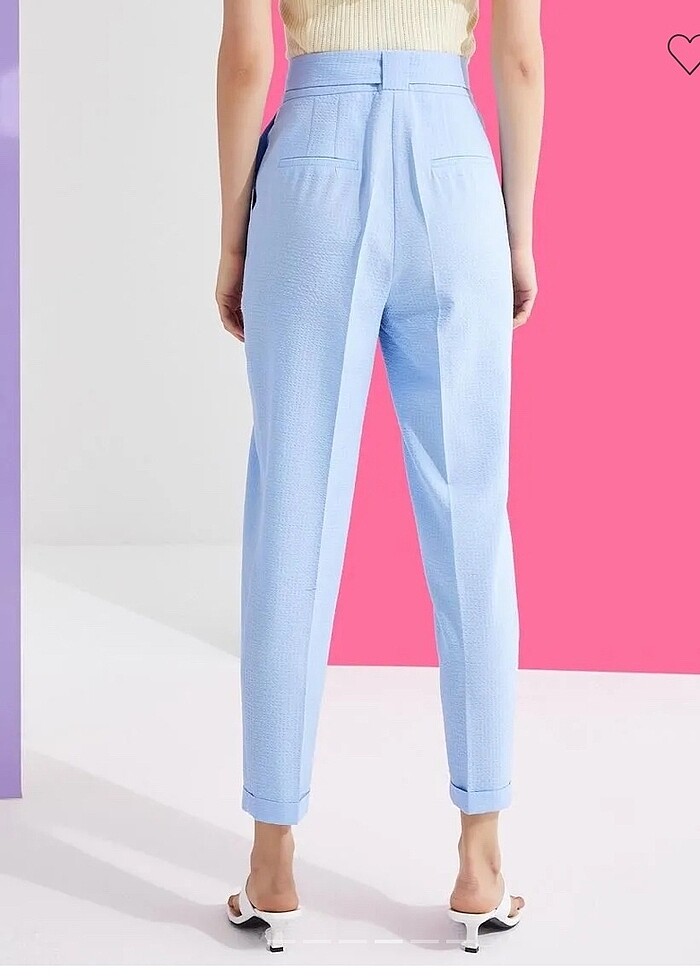 Koton yüksek bel pantolon - Görsel 3