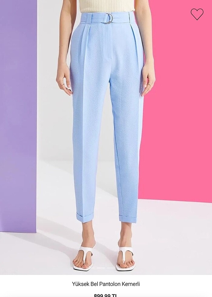 Koton yüksek bel pantolon - Görsel 2