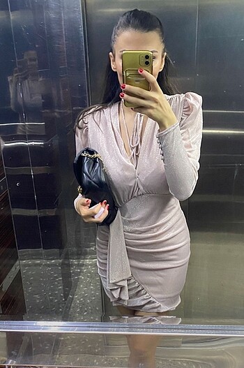 36 Beden Sagaza Madrid Pembe Elbise