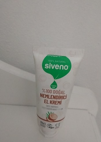 Siveno %100 Doğal Nemlendirici El Kremi