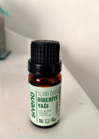 %100 Doğal Biberiye Yağı - Siveno