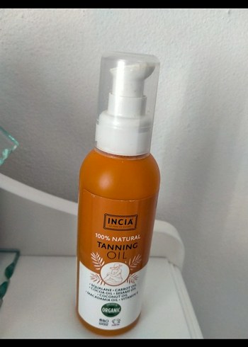 INCIA %100 Doğal Bronzlaştırıcı Yağ