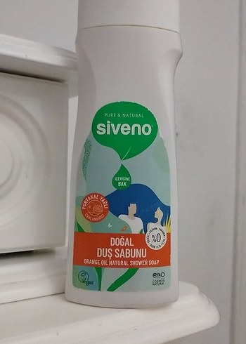 Siveno Doğal Portakal Yağı Duş Sabunu