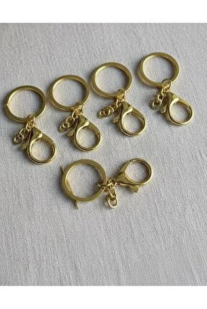 Anahtarlık kancası gold - Görsel 2