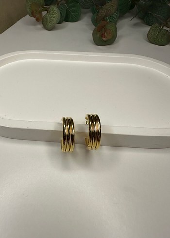 Çelik halka küpeler - Görsel 6