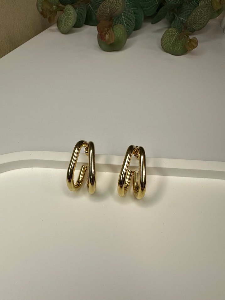 Çelik halka küpeler - Görsel 2