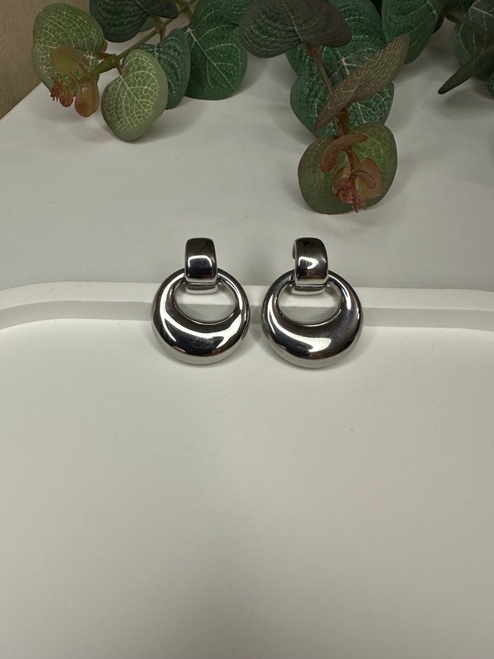 Çelik küpeler - Görsel 5