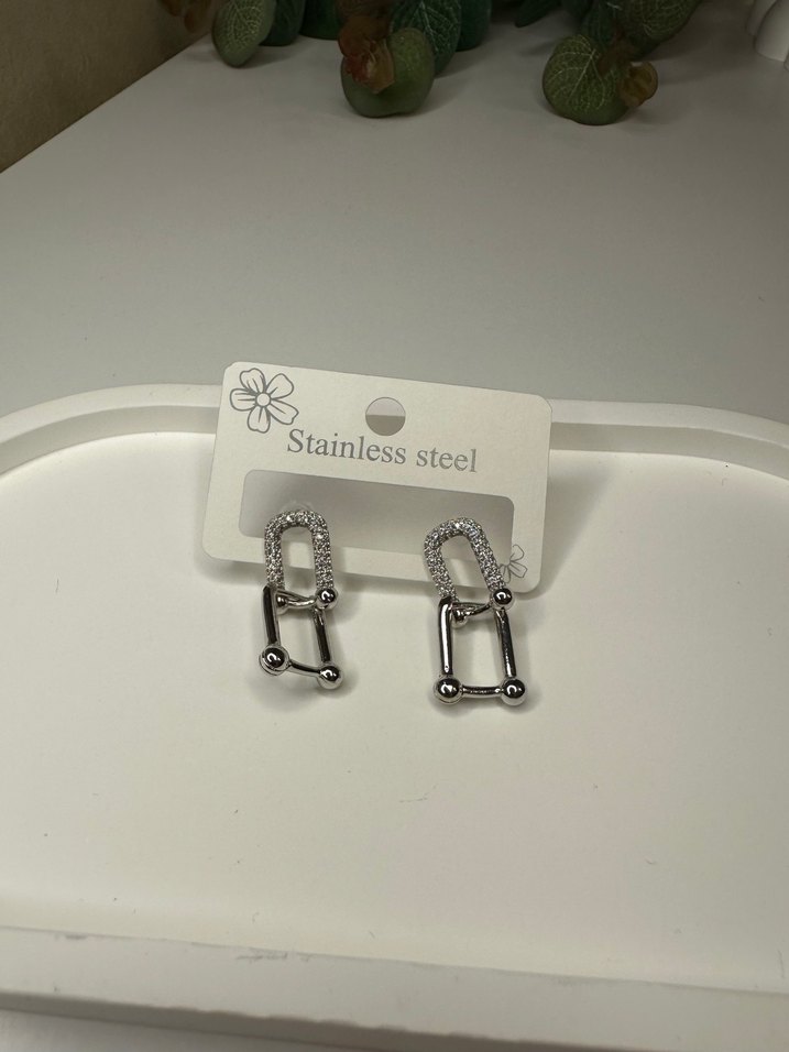 Çelik küpeler - Görsel 3