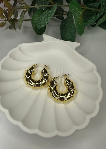 Çelik küpeler - Görsel 2