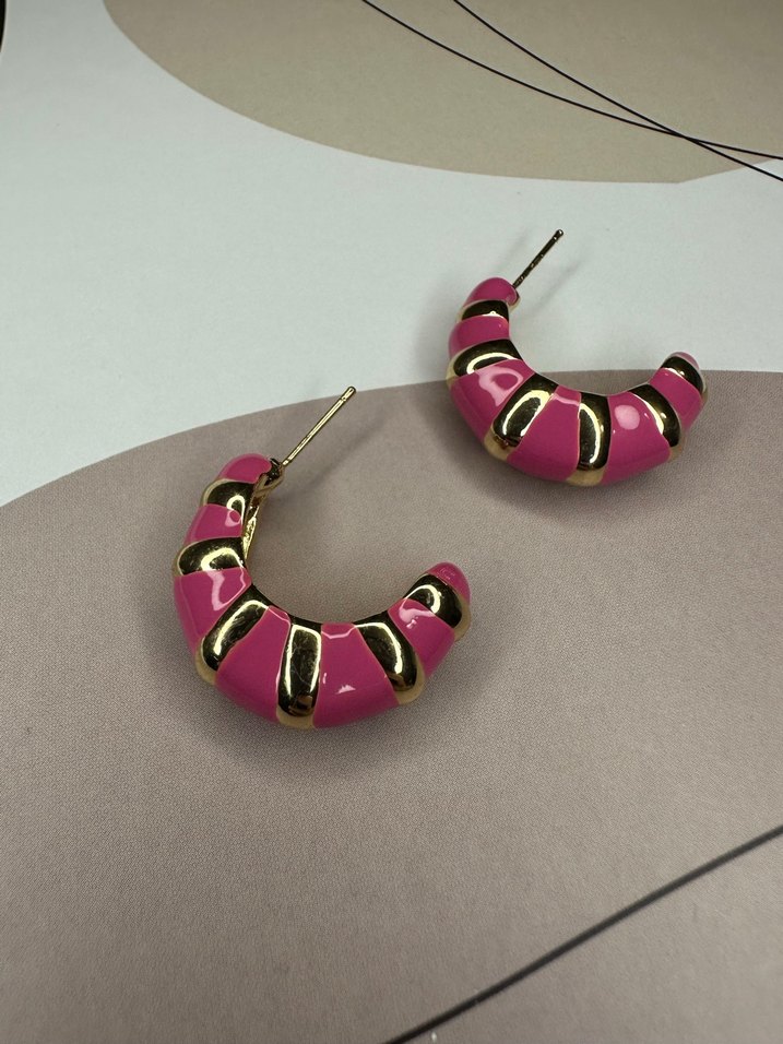 Çelik küpeler - Görsel 5