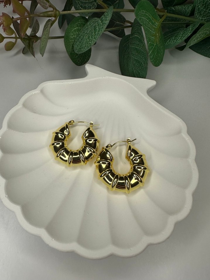 Çelik küpeler - Görsel 2