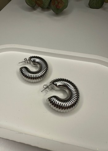 Çelik küpeler - Görsel 2