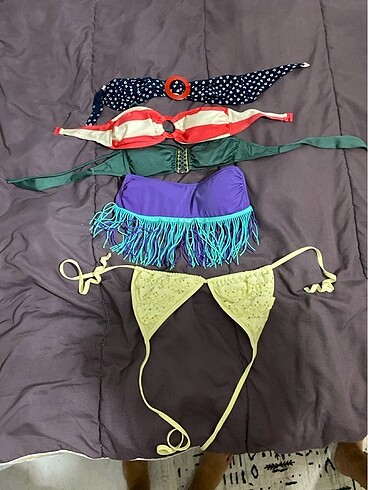 Kadım bikini üstü