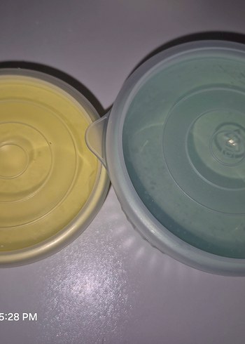 Pastel Renkli Plastik Saklama Kapları - Görsel 2