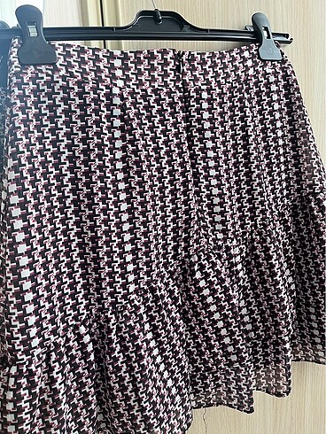36 Beden bordo Renk Mini etek