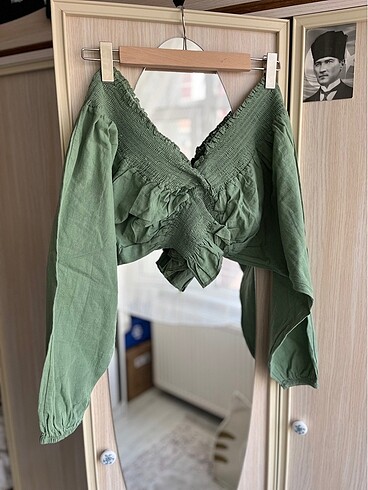 Kayık yaka bluz