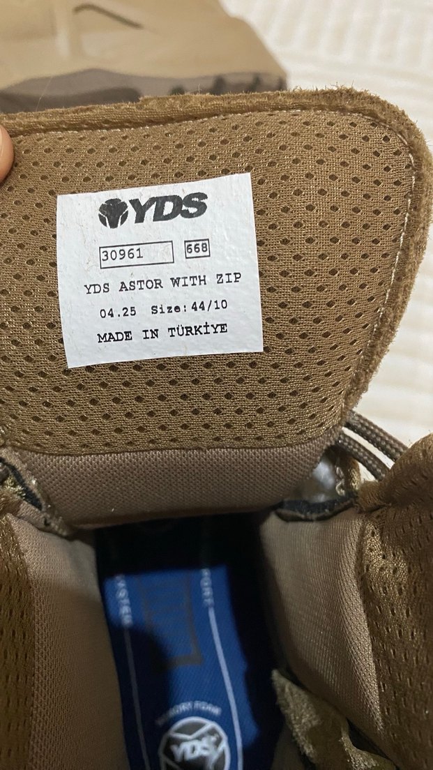 Kamuflaj Desenli Erkek Outdoor Bot - Görsel 3