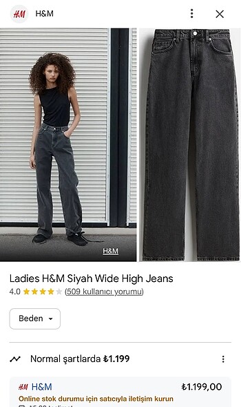 H&M H&M pantolon