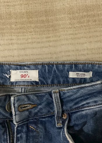 Kadın regular Fit Midi Kot Şort - Görsel 3