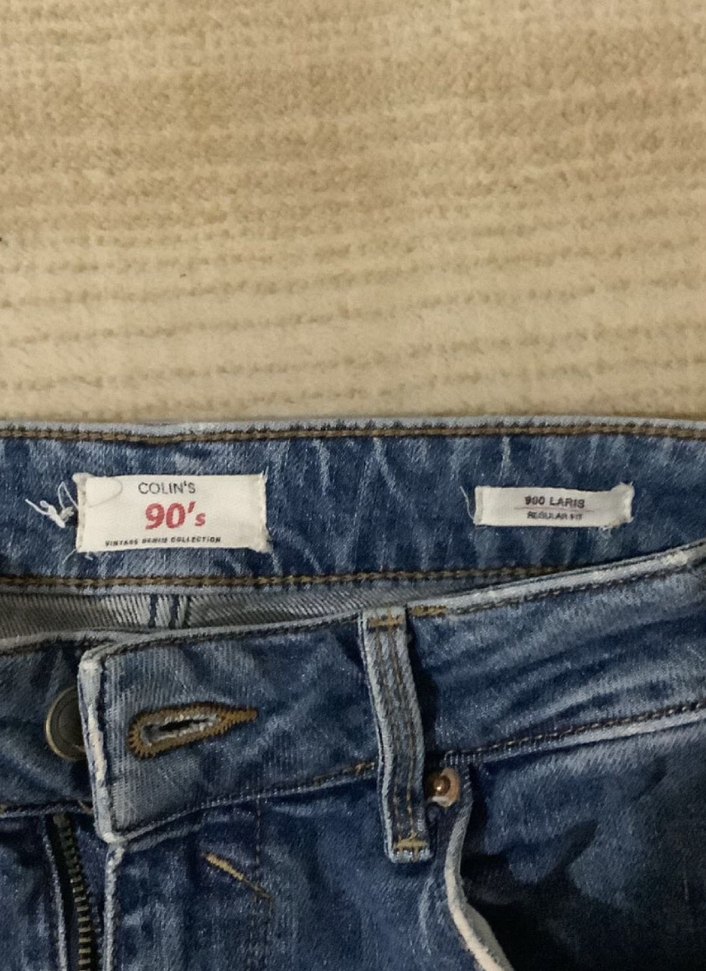 Kadın regular Fit Midi Kot Şort - Görsel 3