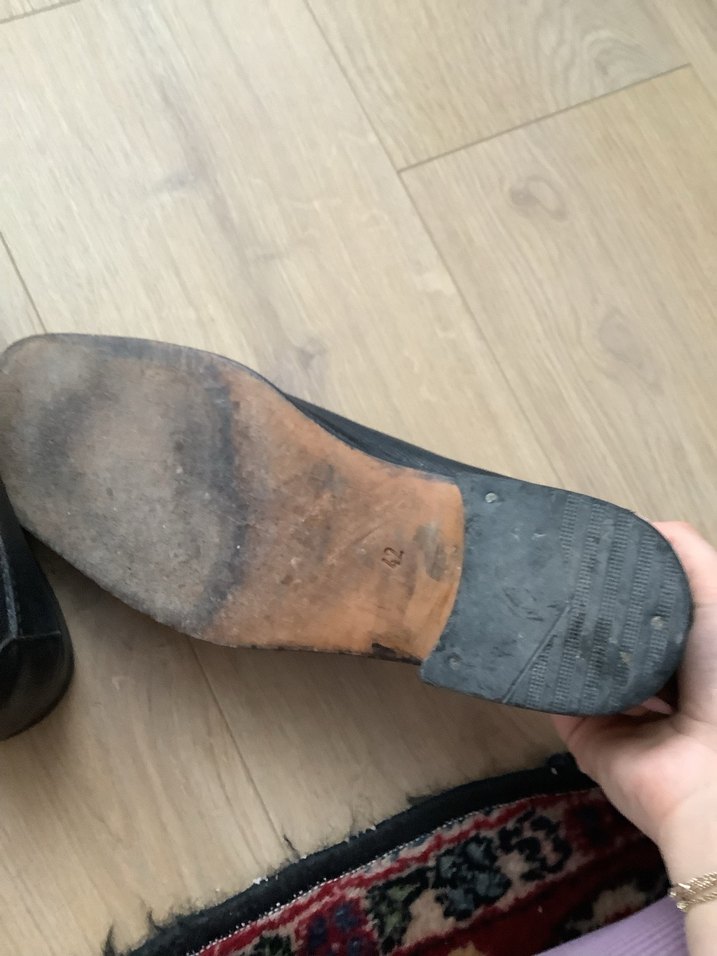 Erkek Siyah Klasik Ofis Ayakkabısı - Görsel 4