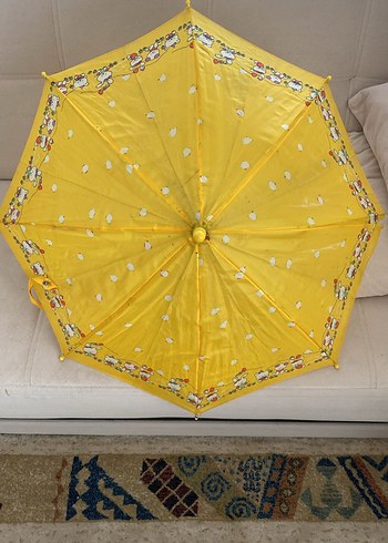 Mango Sarı Fırfırlı Bohem çocuk Şemsiye