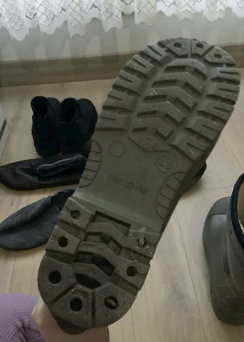 Erkek haki Diz Boyu Lastik Bot - Görsel 4