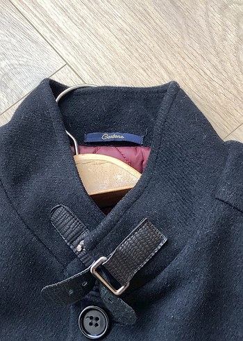 Düğmeli Uzun Kollu Erkek Kaban - Görsel 3