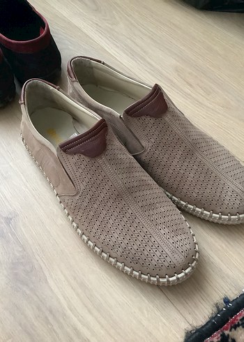 Bej Süet Erkek Günlük Espadril Ayakkabı - Görsel 2