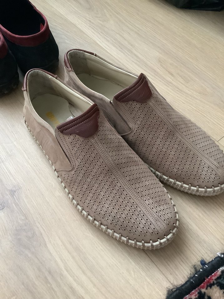 Bej Süet Erkek Günlük Espadril Ayakkabı - Görsel 2