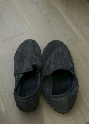 Gri Erkek Örgü Ev Terliği - Görsel 2