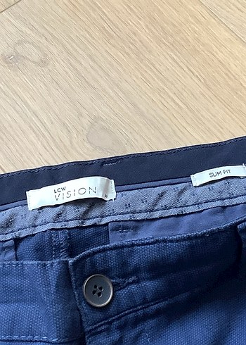 Erkek Lacivert Regular Fit Denim Pantolon - Görsel 3