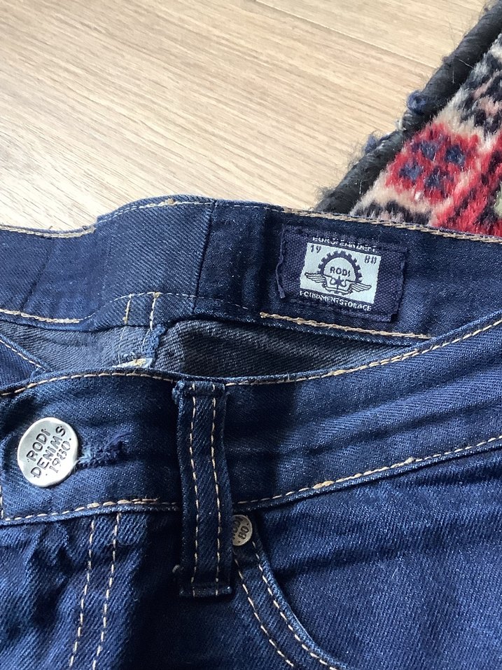 Erkek Lacivert Regular Fit Denim Pantolon - Görsel 3
