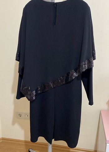 Zara Uzun Siyah Drapeli Gotik Kadın Elbise
