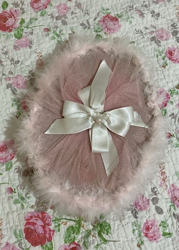 Zara Home Pembe Tüylü Kutusu