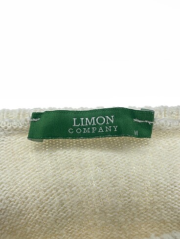 m Beden beyaz Renk Limon Company Kazak / Triko %70 İndirimli.
